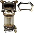40938 Front, Driver or Passenger Side Catalytic Converter, 2.4L, 4Cyl, Federal EPA Standard, 46-State Legal (Cannot ship to CA, CO, NY or ME), Direct Fit