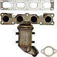 40963 Front, Driver or Passenger Side Catalytic Converter, Federal EPA Standard, 46-State Legal (Cannot ship to CA, CO, NY or ME), Direct Fit