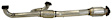 41009 Catalytic Converter, 3.5L, 6Cyl, Federal EPA Standard, 46-State Legal (Cannot ship to CA, CO, NY or ME), Direct Fit
