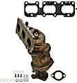 41026 Front, Driver Side Catalytic Converter, Federal EPA Standard, 46-State Legal (Cannot ship to CA, CO, NY or ME), Direct Fit