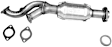 41055 Rear, Driver or Passenger Side Catalytic Converter, 4.7L, 8Cyl, Federal EPA Standard, 46-State Legal (Cannot ship to CA, CO, NY or ME), Direct Fit