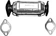 41118 Catalytic Converter, Aluminized Steel, Federal EPA Standard, 46-State Legal (Cannot ship to CA, CO, NY or ME), Direct Fit