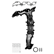 41298 Front, Driver or Passenger Side Catalytic Converter, 2.5L, 4Cyl, Federal EPA Standard, 46-State Legal (Cannot ship to CA, CO, NY or ME), Direct Fit