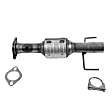 41318 Rear, Driver or Passenger Side Catalytic Converter, Federal EPA Standard, 46-State Legal (Cannot ship to CA, CO, NY or ME), Direct Fit