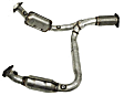 50469 Center Catalytic Converter, Federal EPA Standard, 46-State Legal (Cannot ship to CA, CO, NY or ME), Direct Fit