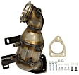 50509 Catalytic Converter, Aluminized Steel, Sold Individually, Manifold Converter, Federal EPA, 46-State Cannot ship to/used in vehicles purchased in CA/CO/NY/ME, Direct Fit