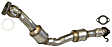 50518 Center Catalytic Converter, Federal EPA Standard, 46-State Legal (Cannot ship to CA, CO, NY or ME), Direct Fit