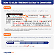 70316 No Returns Accepted - Catalytic Converter, Federal EPA Standard, 46-State Legal (Cannot ship to CA, CO, NY or ME), Semi-Universal (Welding Required)