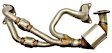 808587 Front Catalytic Converter, 2.5L, 4Cyl, CARB and Federal EPA Standards, 50-state Legal