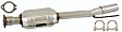 809528 Rear Catalytic Converter, CARB and Federal EPA Standards, 50-state Legal, Direct Fit