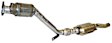 809591 Passenger Side, Center Catalytic Converter, CARB and Federal EPA Standards, 50-state Legal, Direct Fit