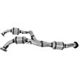 2013 GMC Sierra 3500 HD - Catalytic Converter, 6.0L 8Cyl, Federal EPA Standard, 46-State Legal (Cannot ship to CA, CO, NY or ME),  ULEV Emission, With 2 Converter System, Undercar, Standard Cab Pickup