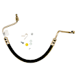 1984 Dodge Ramcharger - Pump To Gear, Power Steering Pressure Line Hose Assembly, GAS, Premium Edelmann Elite Power Steering Hose