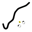 81069 Power Steering Return Line Hose Assembly