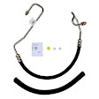 2000 GMC Sierra 2500 - Hydroboost To Gear, Power Steering Pressure Line Hose Assembly, GAS, Premium Edelmann Elite Power Steering Hose Hydroboost System (2 Return Tubes on Reservoir)