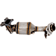 Front Catalytic Converter, Federal EPA Standard, 46-State Legal (Cannot ship to CA, CO, NY or ME), 4 Cyl., 1.8L Engine