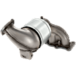 Front, Driver or Passenger Side Catalytic Converter, 2.4L, 4Cyl, Federal EPA Standard, 46-State Legal (Cannot ship to CA, CO, NY or ME), Direct Fit