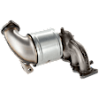 Front, Driver or Passenger Side Catalytic Converter, 2.4L, 4Cyl, Federal EPA Standard, 46-State Legal (Cannot ship to CA, CO, NY or ME), Direct Fit