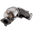 Front, Driver Side Catalytic Converter, Federal EPA Standard, 46-State Legal (Cannot ship to CA, CO, NY or ME), Direct Fit