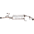 2001-2004 Nissan Pathfinder - Muffler, 6 Cyl., 3.5L Engine