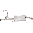 2001-2004 Nissan Pathfinder - Muffler, 6 Cyl., 3.5L Engine