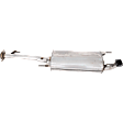 Rear Muffler, Aluminized