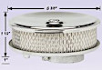 00-9081-0 Air Cleaner Assembly - Polished, Paper, Direct Fit, Sold individually