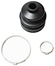 86-1029-D CV Boot - Black, Neoprene, Direct Fit, Sold Individually