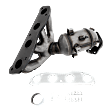 Catalytic Converter, Federal EPA Standard, 46-State Legal (Cannot ship to CA, CO, NY or ME), Direct Replacement Series, Direct Fit