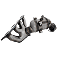 Catalytic Converter, Federal EPA Standard, 46-State Legal (Cannot ship to CA, CO, NY or ME), Direct Replacement Series, Direct Fit