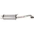 Rear Muffler, Aluminized, 2.0L, 4Cyl