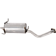 Rear Muffler, Aluminized, 2.0L, 4Cyl
