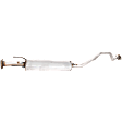 2007 Nissan Versa S - Rear Muffler, Aluminized, 4 Cyl 1.8L