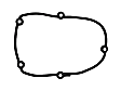 06H-103-483 C Timing Cover Gasket - Elring 06H103483C