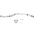 Rear Catalytic Converter, 2.5L, 4Cyl, Federal EPA Standard, 46-State Legal (Cannot ship to CA, CO, NY or ME), Direct Replacement Series