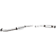 Rear Catalytic Converter, 2.5L, 4Cyl, Federal EPA Standard, 46-State Legal (Cannot ship to CA, CO, NY or ME), Direct Replacement Series