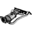 Front Catalytic Converter, Federal EPA Standard, 46-State Legal (Cannot ship to CA, CO, NY or ME), 4 Cyl., 2.5L Engine