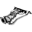 Catalytic Converter, Federal EPA Standard, 46-State Legal (Cannot ship to CA, CO, NY or ME), Direct Fit
