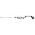 Catalytic Converter, 2.0L, 4Cyl, Federal EPA Standard, 46-State Legal (Cannot ship to CA, CO, NY or ME), Direct Replacement Series