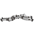 Center Catalytic Converter, 3.2L, 6Cyl, Federal EPA Standard, 46-State Legal (Cannot ship to CA, CO, NY or ME), Direct Replacement Series, Direct Fit