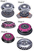 2003 Toyota Celica - Clutch Kit, With Alignment Tool, Without Flywheel, With Release Bearing, Stage 2 Series
