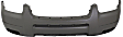 Front Textured Bumper Cover, For Models without Appearance Package and Fender Flares