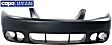 2003-2004 Ford Mustang - Front Primed Bumper Cover, SVT Cobra Model, CAPA Certified