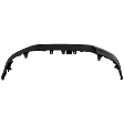 Front, Upper Primed Bumper Cover, Except XL Model, Without Fender Molding Holes