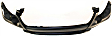Front, Upper Primed Bumper Cover, For Models Without Ironman and Sport Package, With Appearance Package, With Fog Light Holes, Without Parking Aid Sensor Holes