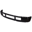 Front Bumper, Painted Black, Without Mounting Brackets