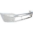Front Bumper, Chrome, With Molding Holes, With Holes for Pad