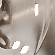 Front Bumper, Chrome, With Molding Holes, With Holes for Pad