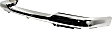 Front Bumper, Chrome, With Molding Holes, With Holes for Pad, Without Mounting Brackets, XLT Model