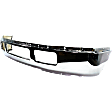 Front Bumper, Chrome, Without Mounting Brackets
